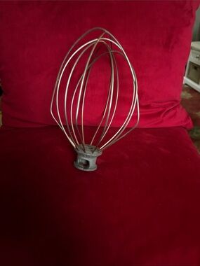 KitchenAid Stainless Steel Wire Whisk Attachment - Silver